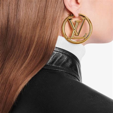 lv hoop earrings replica|authentic louis vuitton earrings.